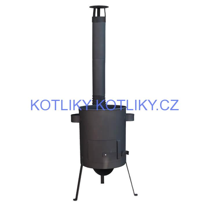 Kotlina 45 cm s žáruvzdornou barvou PLUS 600 4 MM