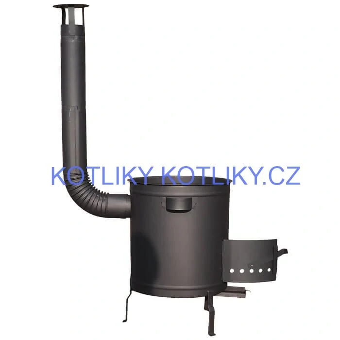 Silnostěnná kotlina 45 cm (2 mm) STRONG + žáruvzdorná barva Plus 600