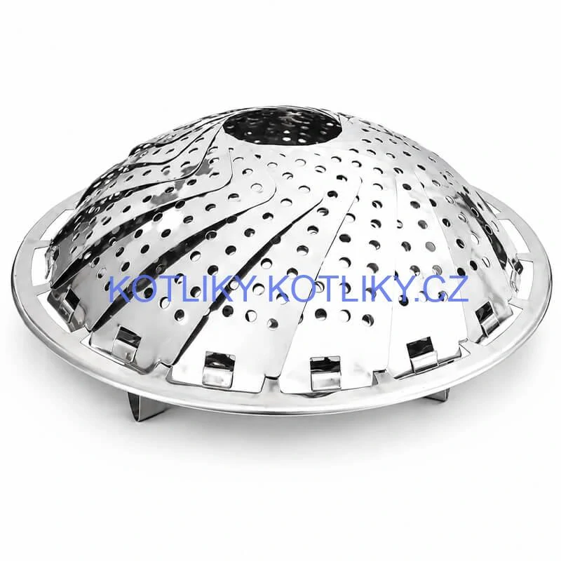 Nerezový skládací pařák 14–23 cm do hrnce
