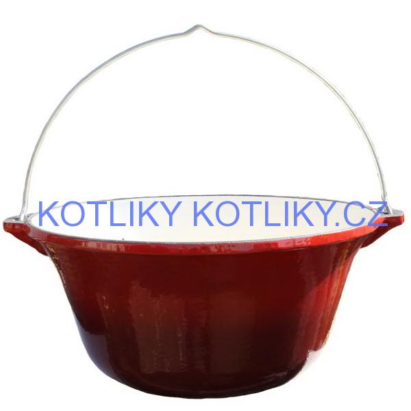Litinový kotlík 10,8 L - smaltovaný povrch