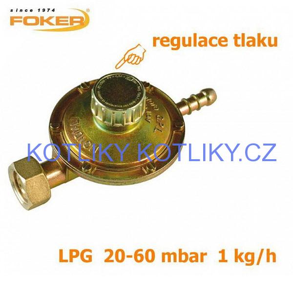Regulátor tlaku LPG 20-60 mbar