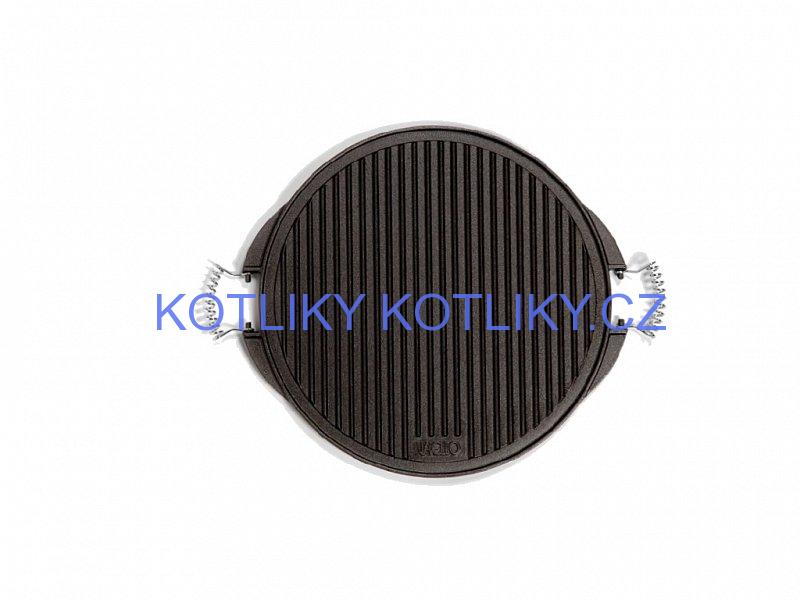 Grilovací litinová deska 43 cm