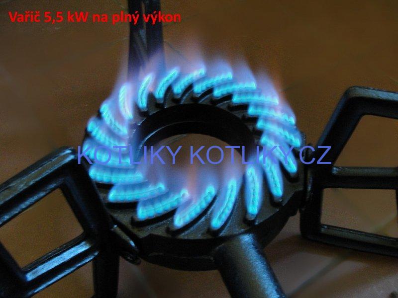 Litinový plynový vařič (hořák) 7 kW KEMPER