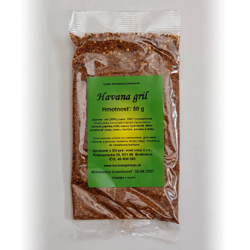 Havana grill kořenící směs 50 g
