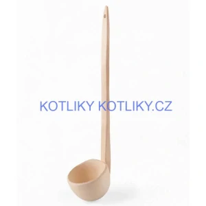 Dřevěná naběračka velká 57 cm