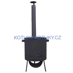 Kotlina 60 cm s žáruvzdornou barvou PLUS 600 4 MM