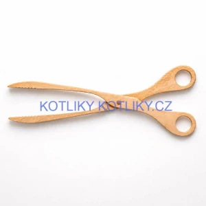Dřevěné grilovací kleště 29 cm
