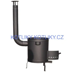 Silnostěnná kotlina 45 cm (2 mm) STRONG + žáruvzdorná barva Plus 600