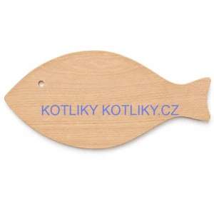Dřevěné prkénko na krájení a servírování Ryba 36 × 16 × 1,5 cm