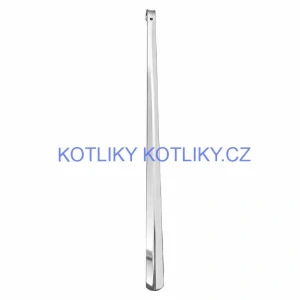 Kovová lžíce na boty 80 cm – extra dlouhý kovový obouvák