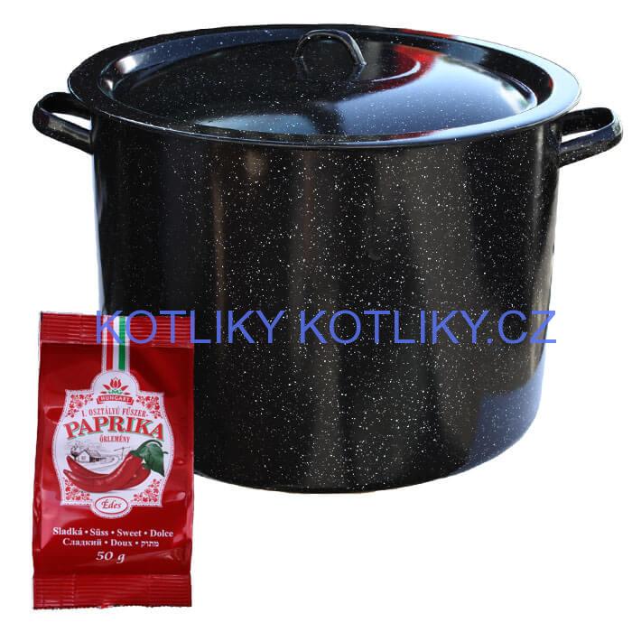 Smaltovaný hrnec 50 L + Paprika 50 g