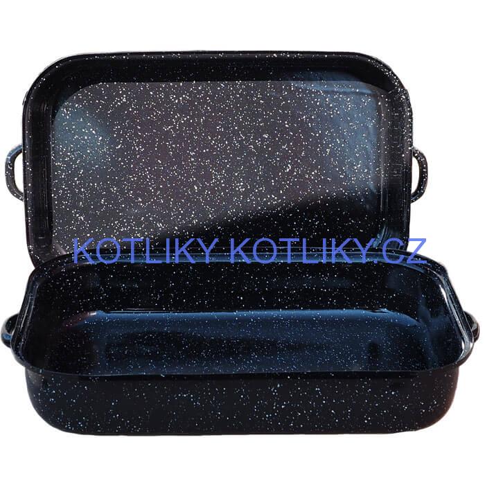 Smaltovaný pekáč 40 x 25 cm DUO