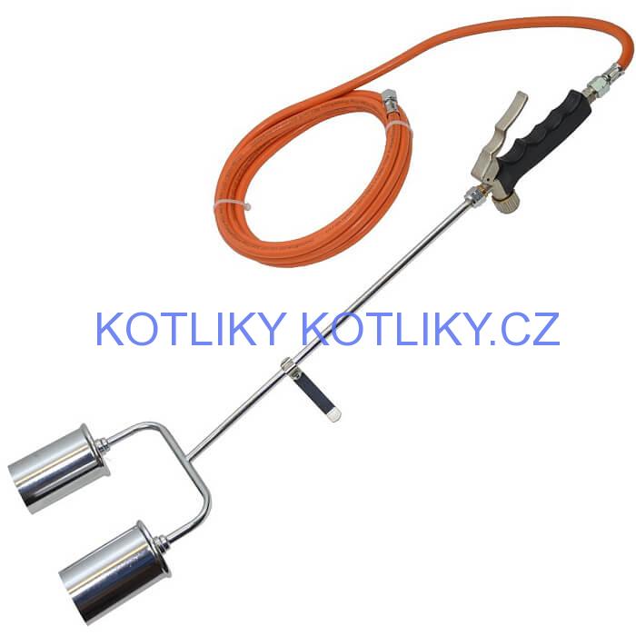 Dvou-hořák 45 kW na propan-butan