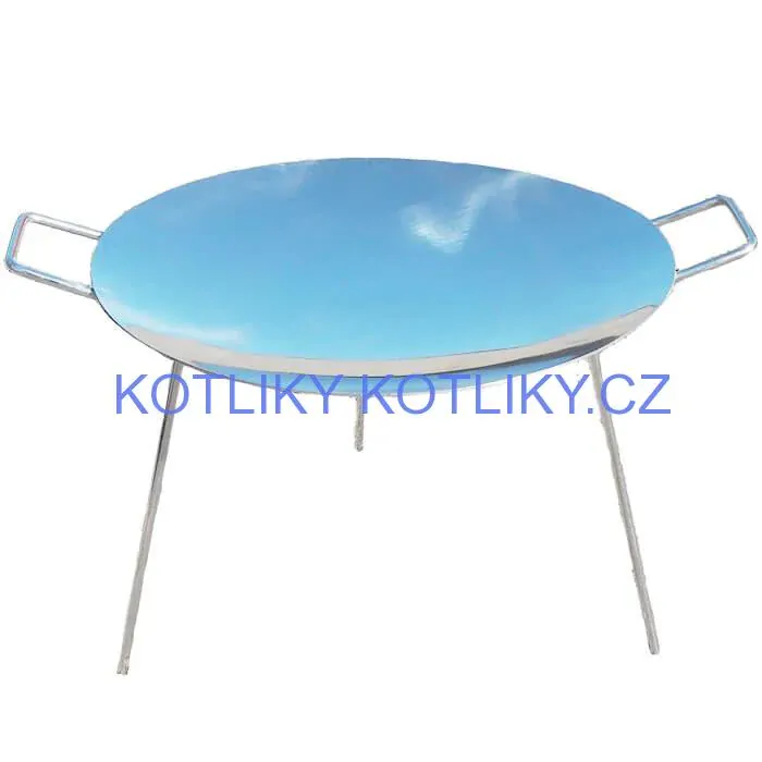 Nerezová pánev s nožičkami 55 cm BBQ