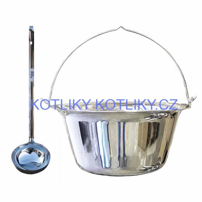 Antikorový kotlík 20 L + antikórová naběračka