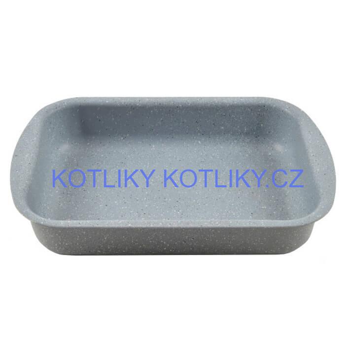 Pekáč s granitovým povrchem 34 x 24 cm šedý Granit Line