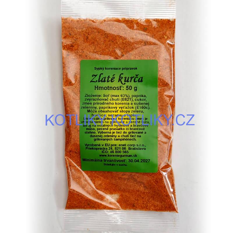 Zlaté kuře - směs koření 50 g