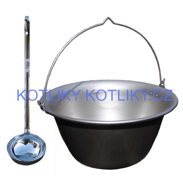 Nerezový kotlík 20 L + antikórová naběračka