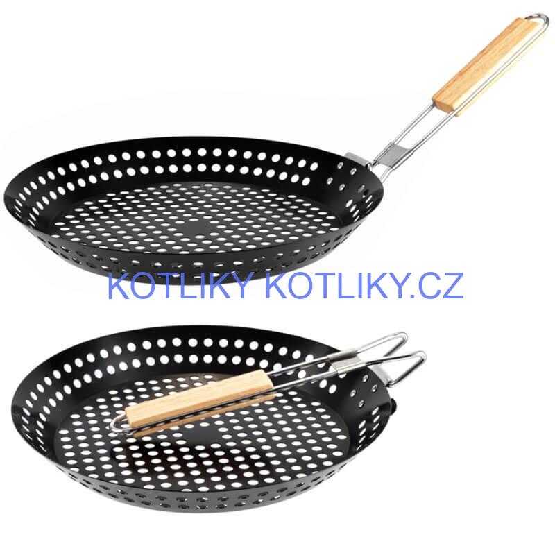 Pánev na kaštany 31 cm