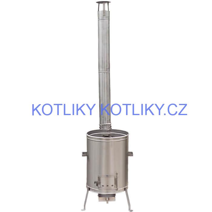 Nerezová kotlina 33 cm LUX