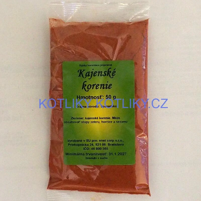 Kajenský pepř 50 g