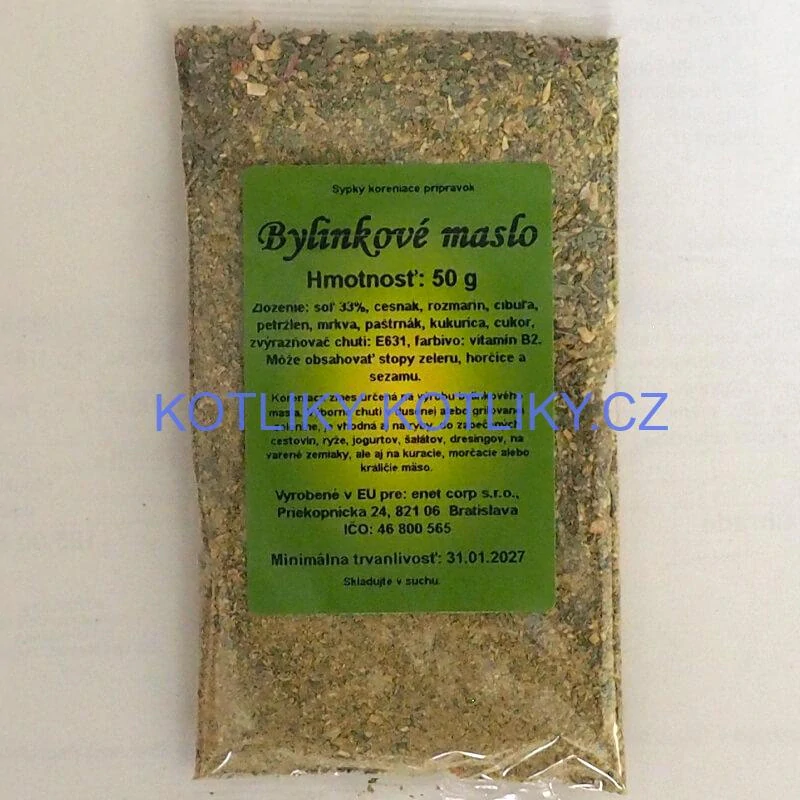 Bylinkové máslo 50 g