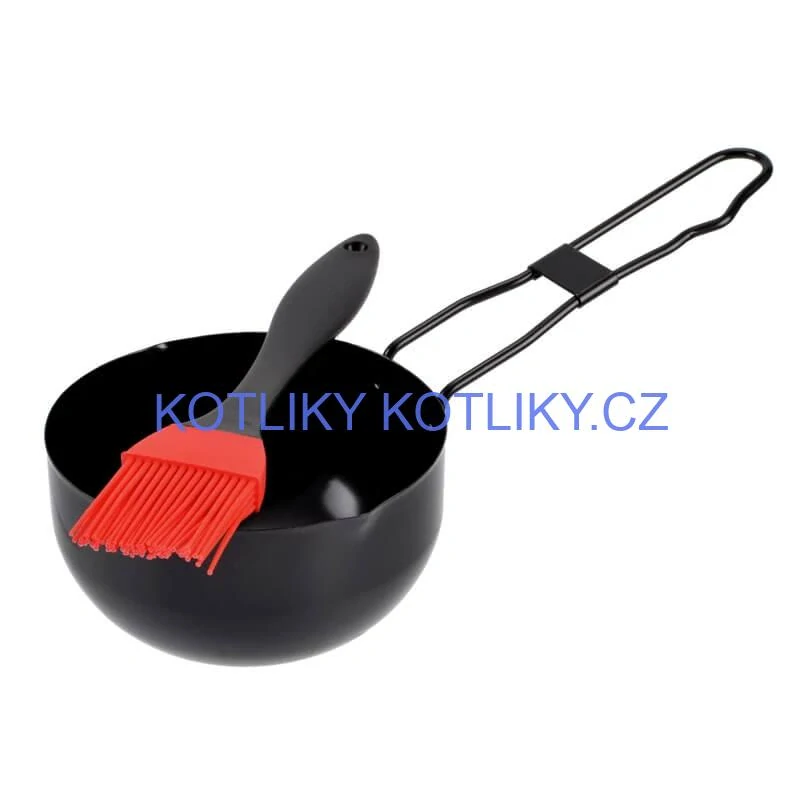 Nádoba na marinování + silikonová maslovačka (štětec)