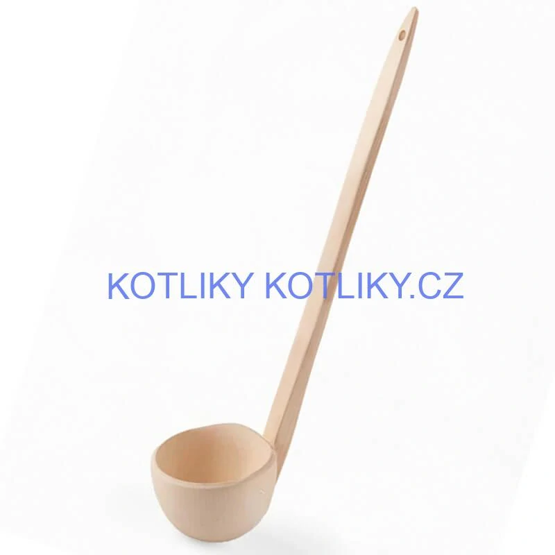 Dřevěná naběračka velká 57 cm