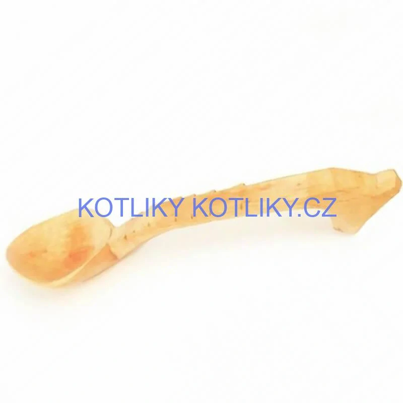 Saunová dřevěná lžíce