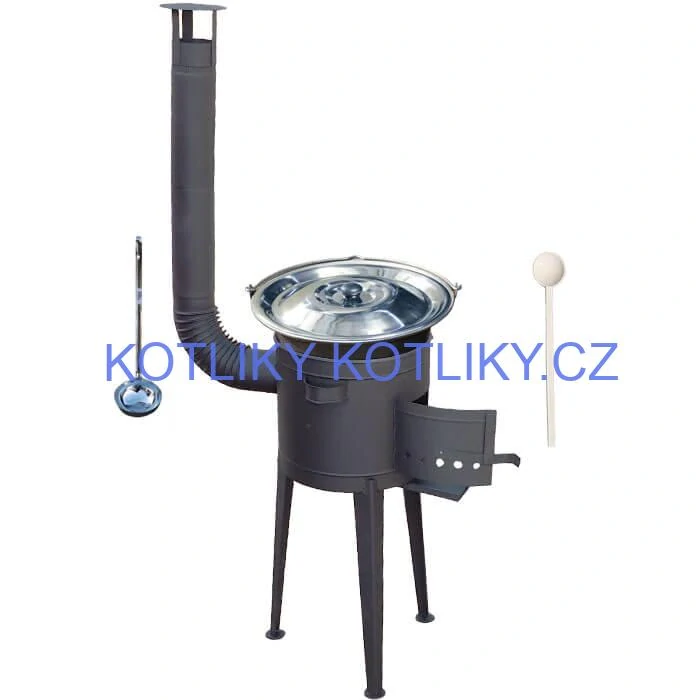 Nerezový kotlík 30 L (1,5 mm) + vysoká kotlina 47 cm (2 mm) HODO PLUS 600
