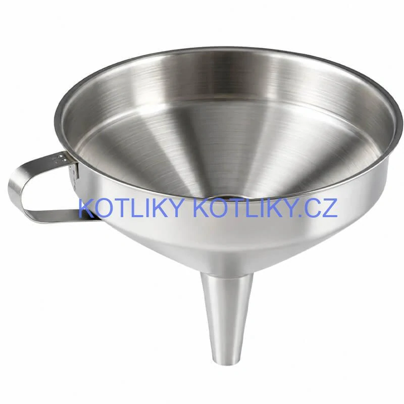 Nerezový trychtýř 16 cm