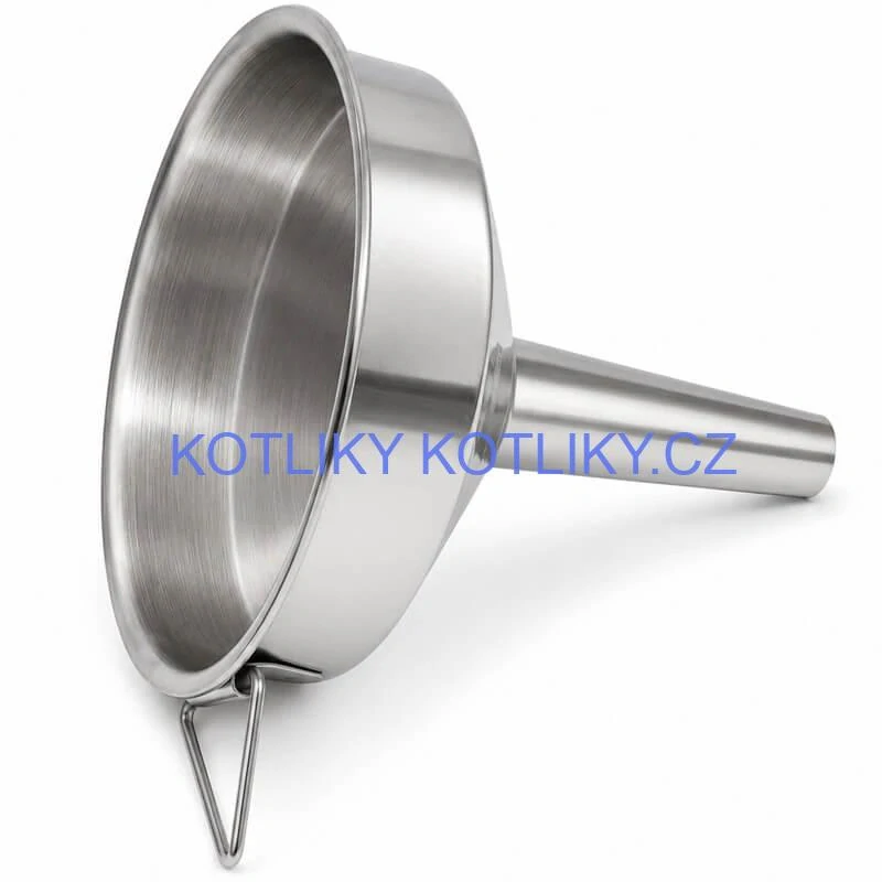 Nerezový trychtýř 10 cm