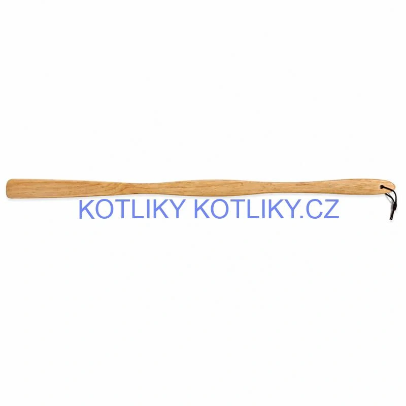 Dřevěná lžíce na boty 74 cm – extra dlouhý dřevěný obouvák