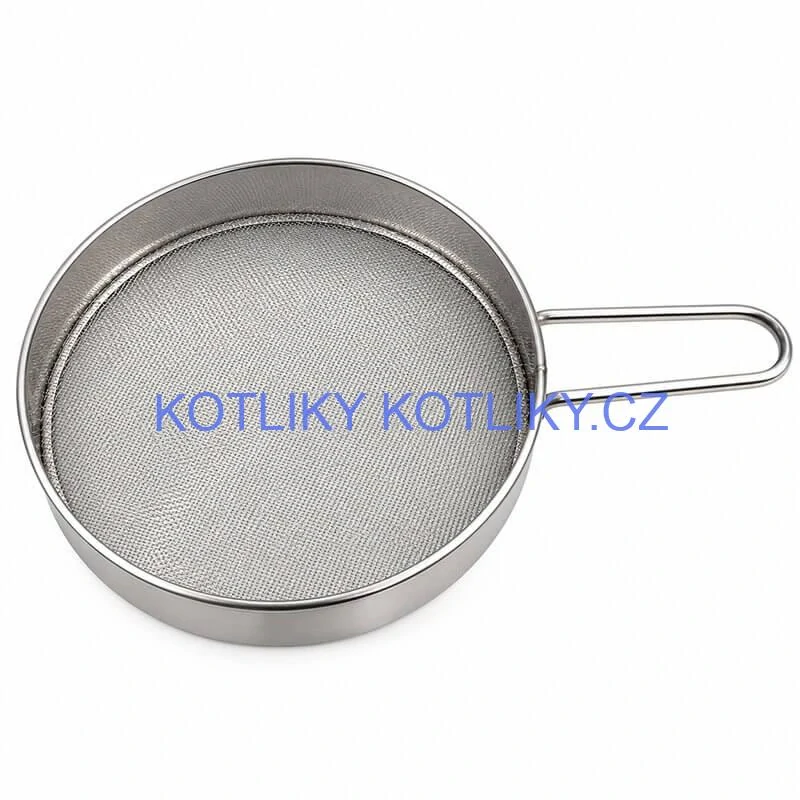 Malé nerezové sítko na cukr
