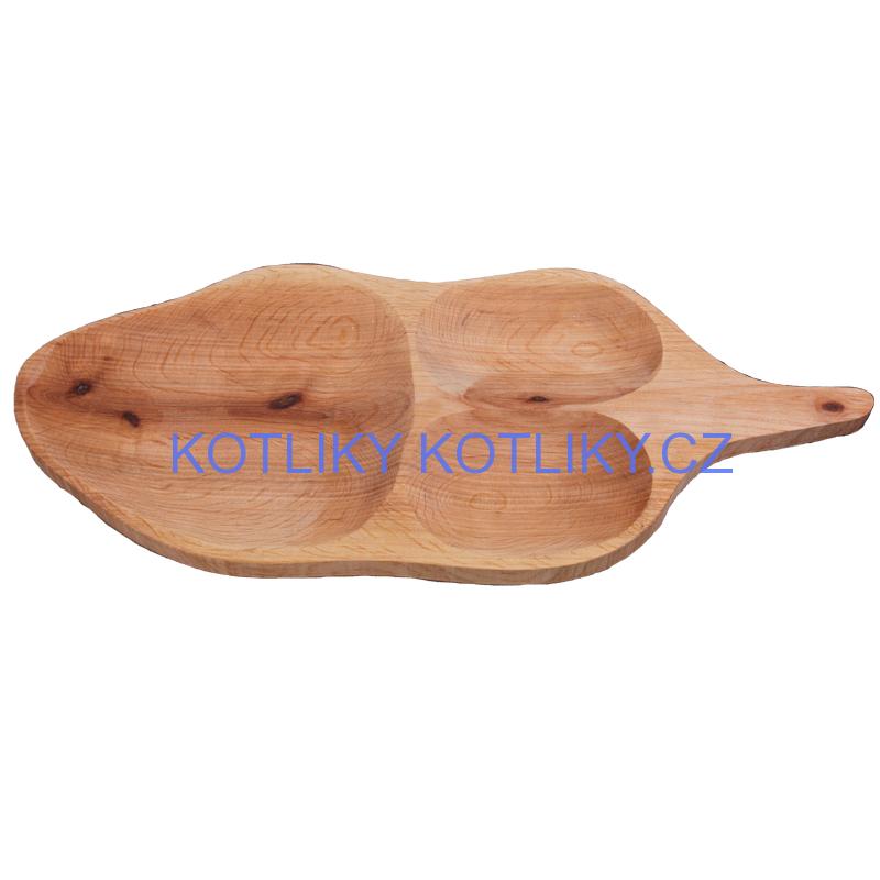 Servírovací dřevěný podnos