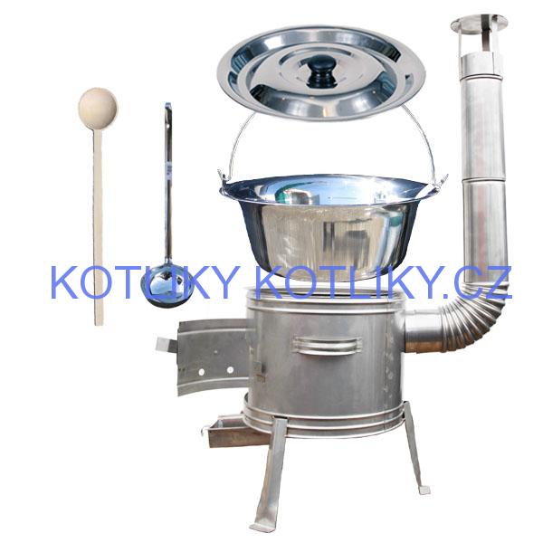 Kotlíkový set 31 cm TOPLUX + antikorový kotlík