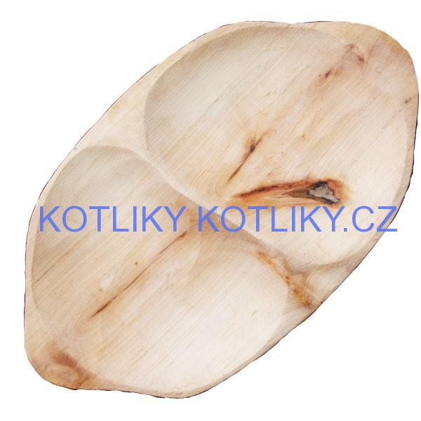 Servírovací dřevěný podnos