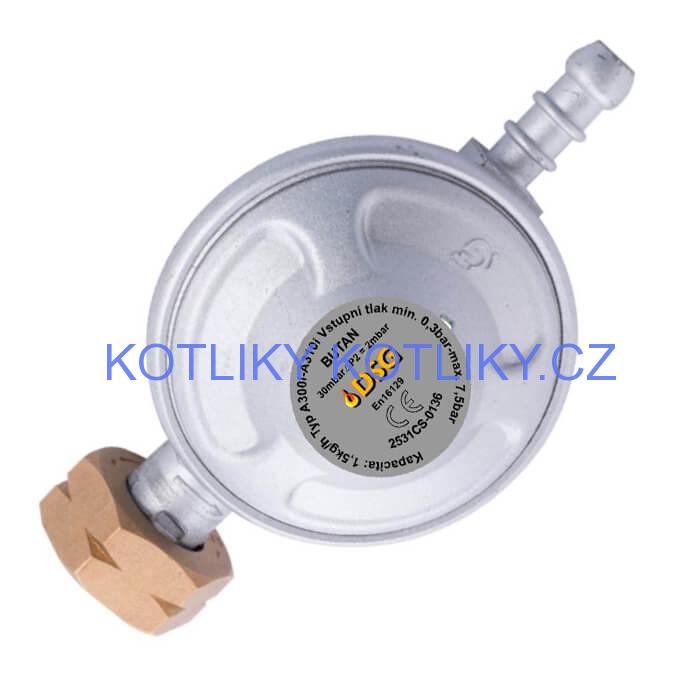 Regulátor tlaku plynu 30 mbar UNI