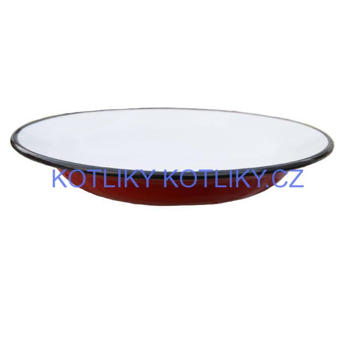Smaltovaný talíř 22 cm