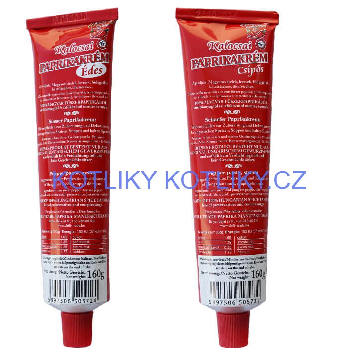 Paprikový krém MIX 160 G