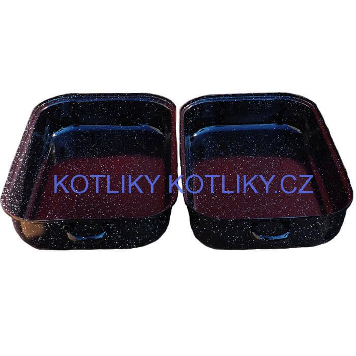 Smaltovaný pekáč 40 x 25 cm DUO