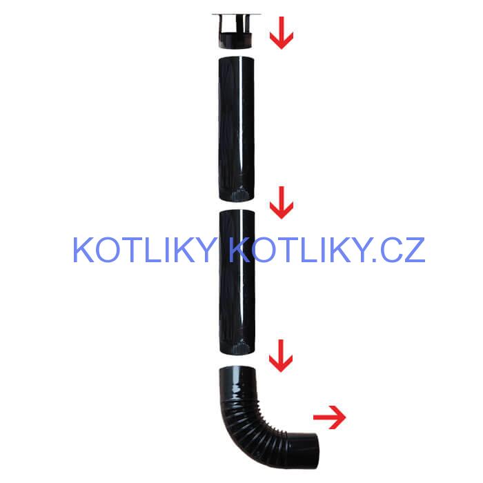 Kouřovod BLACK