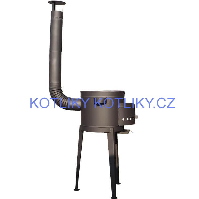 Vysoká kotlina 36 cm + žáruvzdorná barva