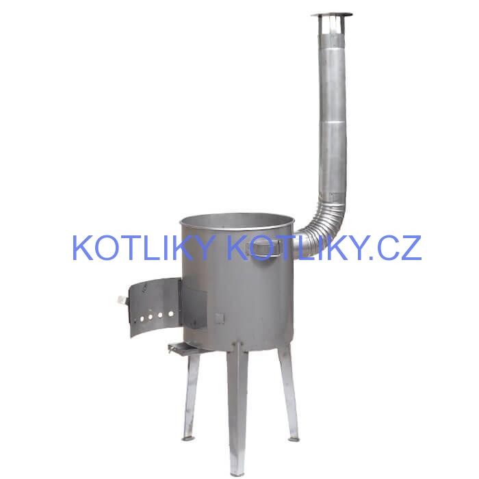 Nerezová kotlina pod kotlíky 45 cm LUXUS