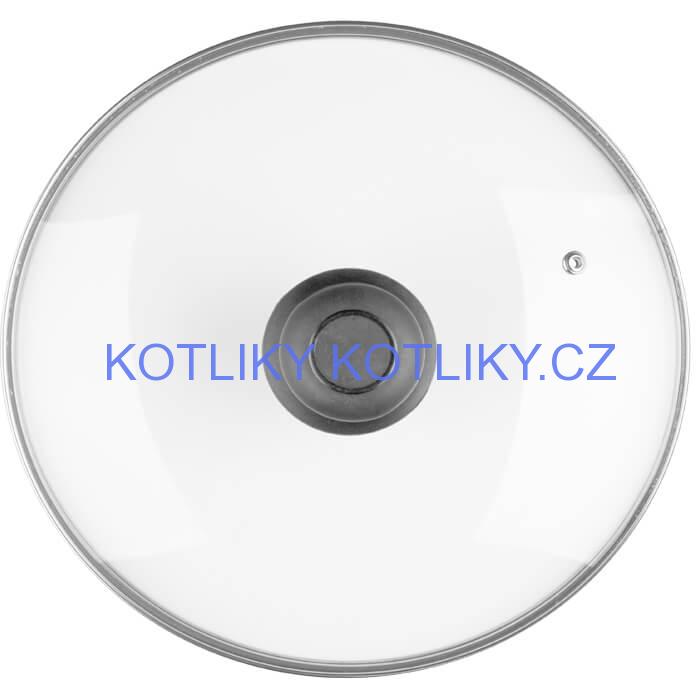 Skleněná poklice 26 cm
