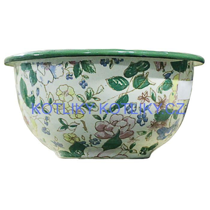 Smaltovaná vzorovaná miska 15 cm DECOR