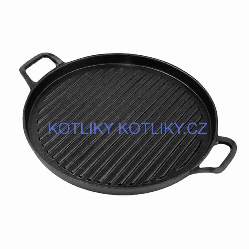 Litinová pánev na grilování 31 cm BBQ