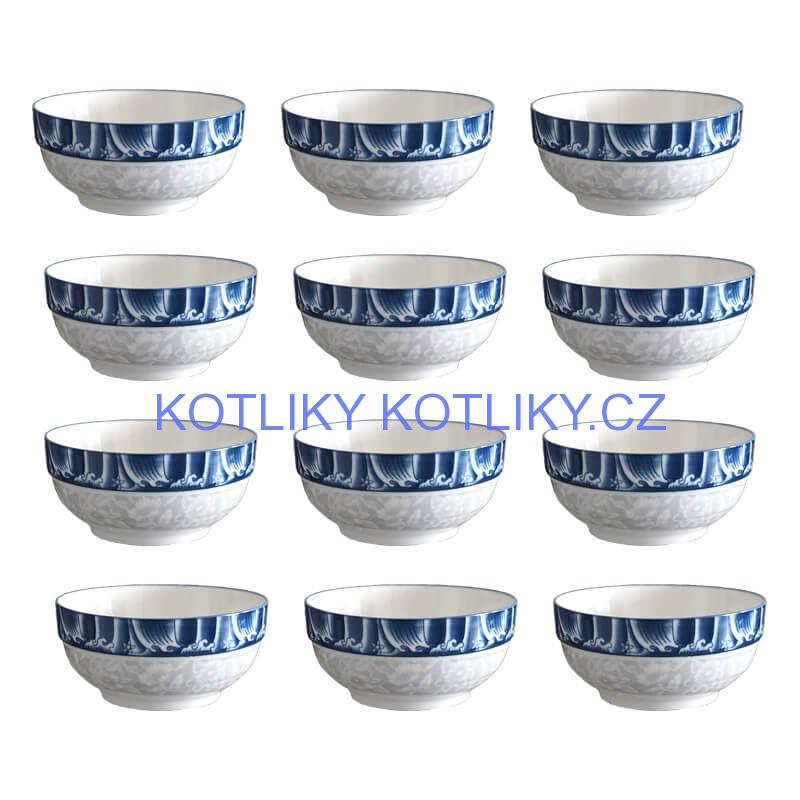 Keramické misky na servírování guláše 15 cm 12 ks