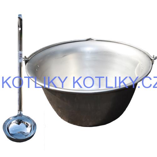 Nerezový kotlík 20 L + antikórová naběračka