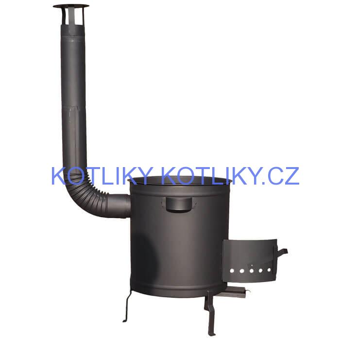 Silnostěnná kotlina 60 cm (1,5 mm) STRONG + žáruvzdorná barva Plus 600